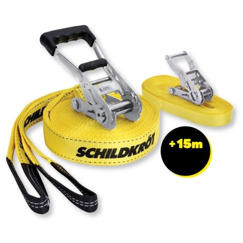 Master Taśma Do Chodzenia Po Linie Slackline SCHILDKRÖT Classic 15m