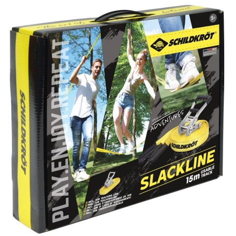 Master Taśma Do Chodzenia Po Linie Slackline SCHILDKRÖT Classic 15m