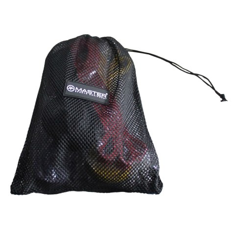 MASTER SPORT s.r.o. Zestaw 4 Gum Do Ćwiczeń MASTER Latex Power Band 2-55kg