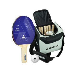 Joola Tischtennis GmbH Zestaw Do Ping Ponga JOOLA Hit 14 Rakietek 30 Piłek Torba Szkolny