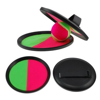MASTER SPORT s.r.o. Zestaw Gry Ogrodowe Rodzinne Piłka Frisbee Paletki Catch Ball MASTER 4 szt.