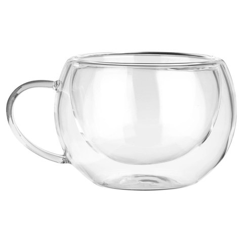 Orion Szklanki termiczne z podwójną ścianką do kawy i herbaty 280 ml 2 szt.