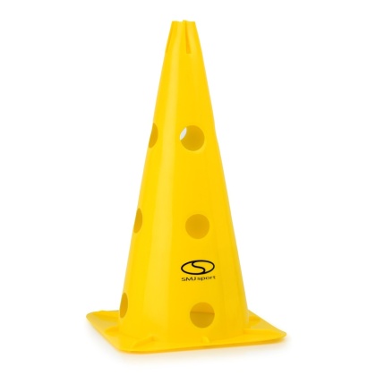Pachołek treningowy 1 szt. - 38 cm żółty / PT1-38H-Y