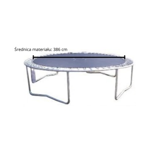 SPARTAN GmbH Wymienna Mata Czarna Do Trampoliny o śr. 457 cm Spartan