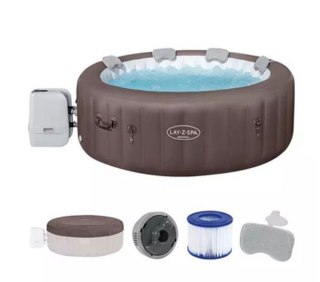 Spartan Dmuchane Jacuzzi SPA Dominica HydroJet Bestway 196x71 cm Wi-Fi Dysze Poduszki