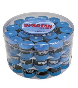SPARTAN GmbH Owijki Do Rakiety Tenisowej SPARTAN Soft Grip Niebieskie 30 Sztuk 0.75mm