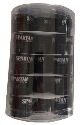 SPARTAN GmbH Owijki Do Rakiety Tenisowej SPARTAN Super Tacky Czarnych 30 Sztuk 0,6mm