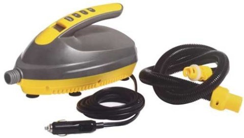 SPARTAN GmbH Pompka Elektryczna Samochodowa 12V SPARTAN do Deski SUP Pontonu LCD 16 PSI