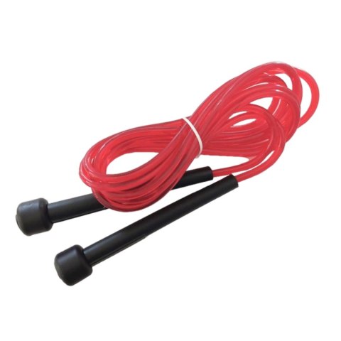 SPARTAN GmbH Skakanka Szybkościowa Bokserska Nylonowa Speed Rope 280 cm Czerwona