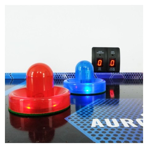 SPARTAN GmbH Stół Air Hockey Cymbergaj LED Aurora-XT 4ft Gry Dzieci Podświetlenie