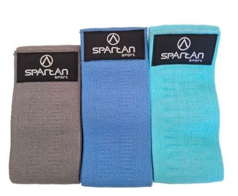 SPARTAN GmbH Zestaw Gumy Taśmy Oporowe Treningowe Mini do Ćwiczeń Solidne SPARTAN 3 szt.