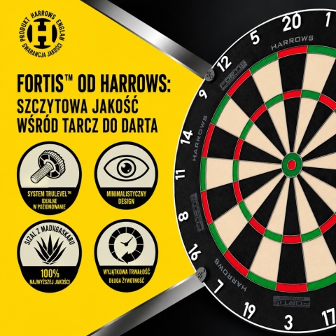 Tarcza Harrows FORTIS Professional