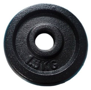 Kubisport Ciężar Obciążenie Żeliwne Talerz do Gryfu Hantli KUBISPORT 1,5kg - 30mm