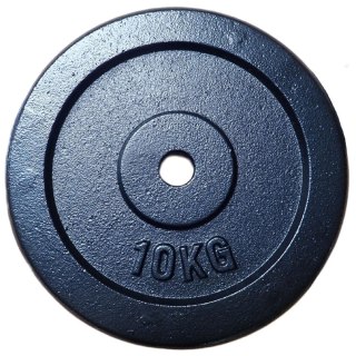 Kubisport Ciężar Obciążenie Żeliwne Talerz do Gryfu Hantli KUBISPORT 10kg - 30mm
