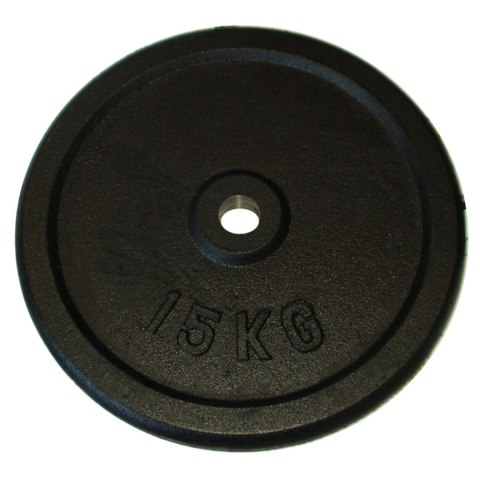 Kubisport Ciężar Obciążenie Żeliwne Talerz do Gryfu Hantli KUBISPORT 15kg - 25mm