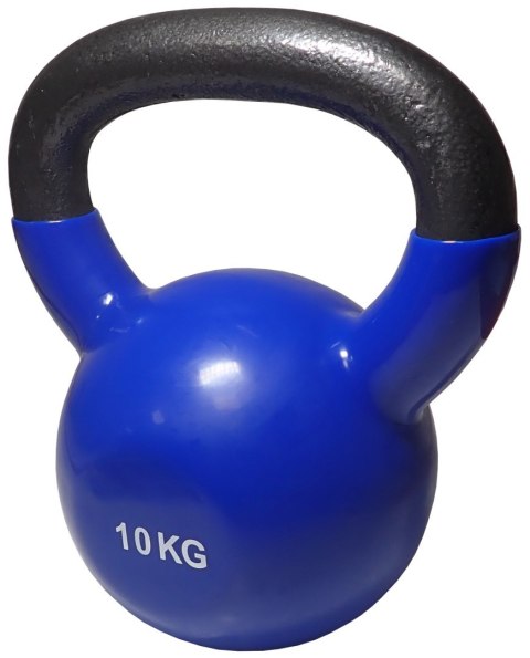 Kubisport Kettlebell Kettle Ciężar Obciążenie Winylowe Solidne KUBISPORT 10 kg