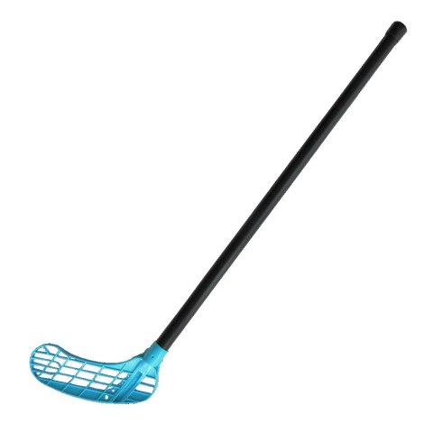 Kubisport Kij do Unihokeja Floorballa Lewy Niebieski Solidny KUBISPORT Master 95 cm