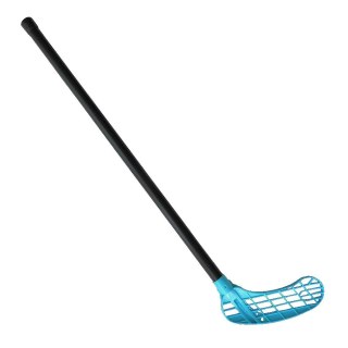 Kubisport Kij do Unihokeja Floorballa Prawy Niebieski Solidny KUBISPORT Master 95 cm