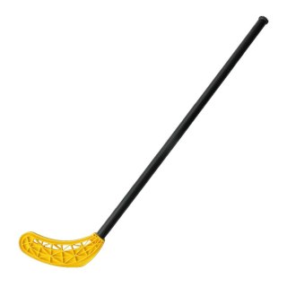 Kubisport Kij do Unihokeja Hokeja Ulicznego Floorball Prosty Żółty KUBISPORT 80 cm