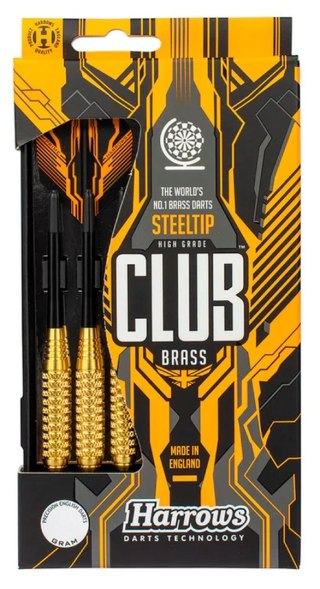 Kubisport Lotki Rzutki Stalowe Steel Tip do Darta Solidne HARROWS STEEL CLUB 20g