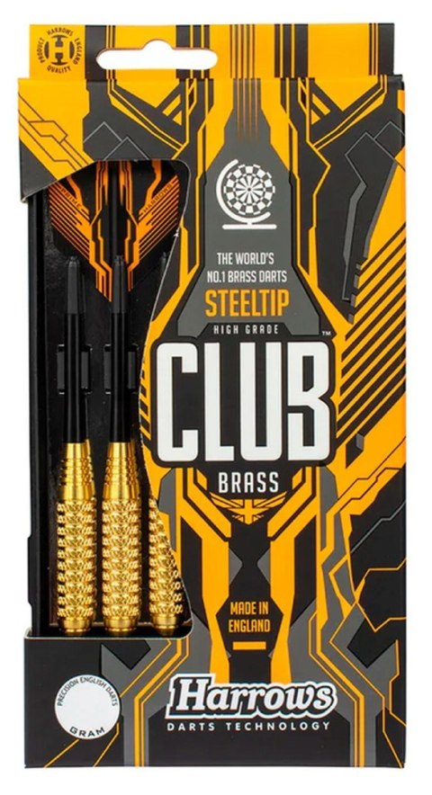 Kubisport Lotki Rzutki Stalowe Steel Tip do Darta Solidne HARROWS STEEL CLUB 20g
