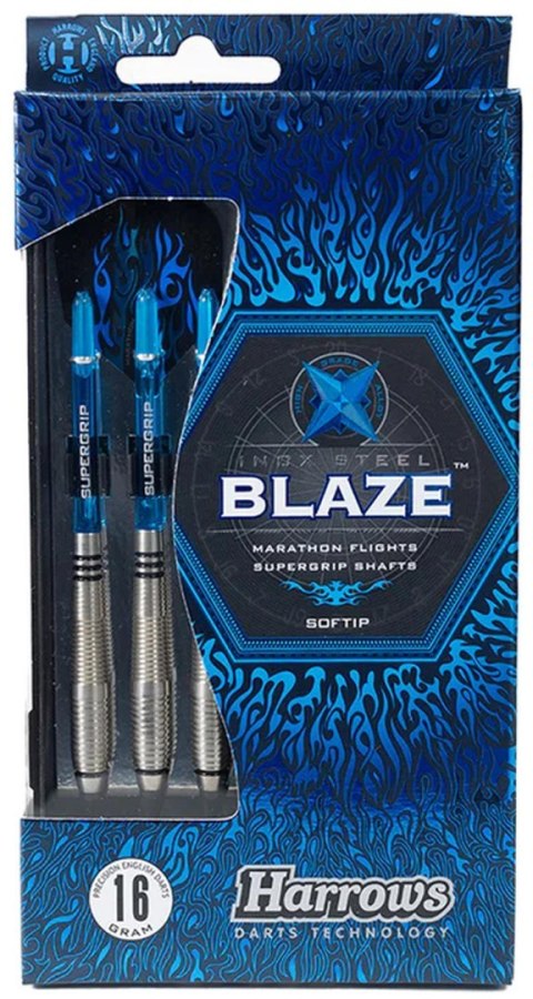 Kubisport Lotki Rzutki do Darta Elektronicznego Soft Darta HARROWS SOFT BLAZE 18g