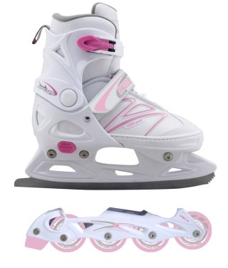 Kubisport Łyżwy Rolki Łyżworolki Regulowane Damskie Dziewczęce KUBISPORT roz.40-43