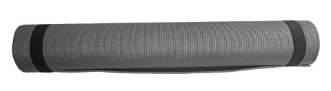 Kubisport Mata Gimnastyczna do Ćwiczeń Jogi Pilatesu Szara KUBISPORT 173x61x0,4cm