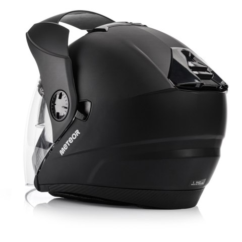 Kask motocyklowy Meteor Hekato M 57-58 cm czarny