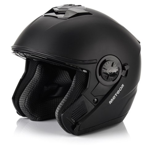 Kask motocyklowy Meteor Hekato M 57-58 cm czarny