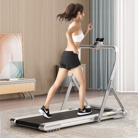 Kubisport Bieżnia z Nachyleniem Bluetooth Aplikacja Składana KS FITNESS 147x76 cm
