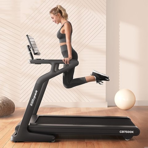 Kubisport Bieżnia z Nachyleniem Wyświetlaczem Bluetooth KS FITNESS 170 x 86 cm