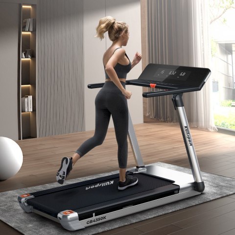 Kubisport Bieżnia z Nachyleniem Wyświetlaczem Bluetooth Składana KS FITNESS 160x77cm