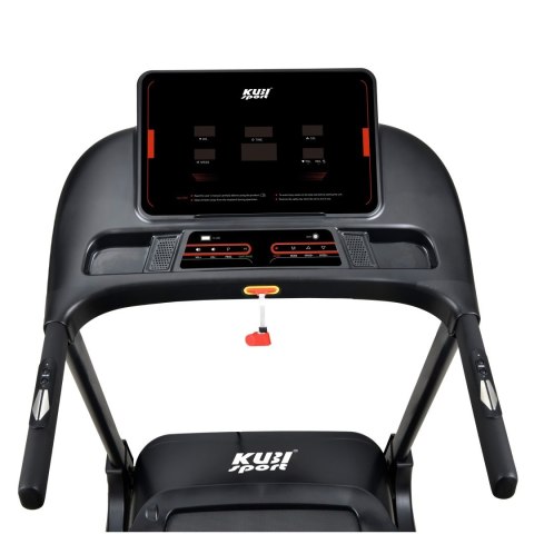 Kubisport Bieżnia z Nachyleniem Wyświetlaczem Bluetooth Składana KS FITNESS 162x80 cm
