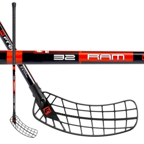 Kubisport Kij do Unihokeja Floorballa Prawy Czarny KUBISPORT Freez RAM 32 95 cm