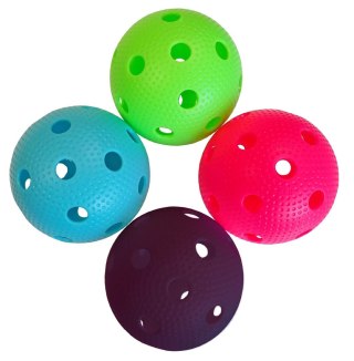 Kubisport Piłeczki do Unihokeja Hokeja Ulicznego Floorball Certyfikowane FREEZ 4 szt.