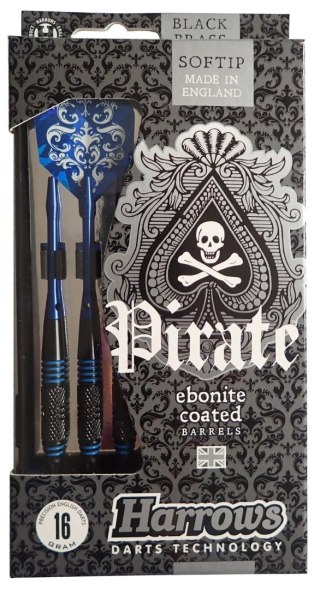 Kubisport Rzutki Lotki Soft Tip do Darta Elektronicznego HARROWS SOFT PIRATE 16g