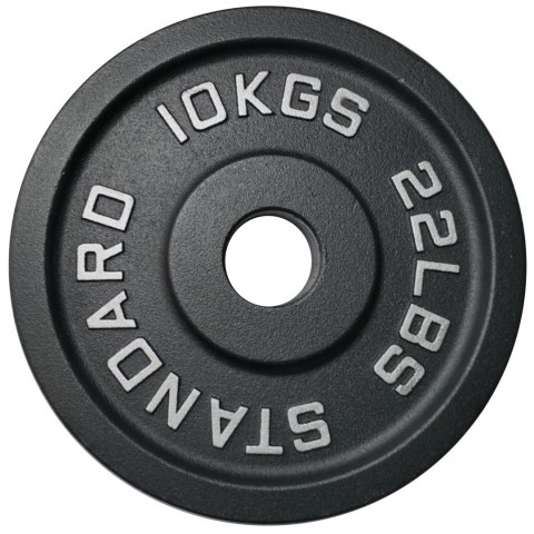 Kubisport Talerz Ciężar Obciążenie Olimpijskie Żeliwne Solidne KUBISPORT 10 kg 50 mm
