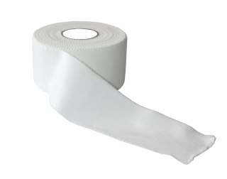 Kubisport Taśma Tejp Tape Sportowa Sztywna Twarda Biała KUBISPORT 3,8 x 13,7 m