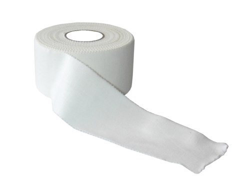 Kubisport Taśma Tejp Tape Sportowa Sztywna Twarda Biała KUBISPORT 3,8 x 13,7 m