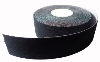 Kubisport Tejpy Tape Taśma Kinezjologiczna Kinesiotaping Czarna KUBISPORT 2,5 x 5 m