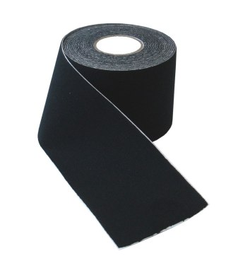 Kubisport Tejpy Tape Taśma Kinezjologiczna Kinesiotaping Czarna KUBISPORT 5x5 m