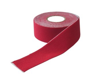 Kubisport Tejpy Tape Taśma Kinezjologiczna Kinesiotaping Czerwona KUBISPORT 2,5 x 5 m