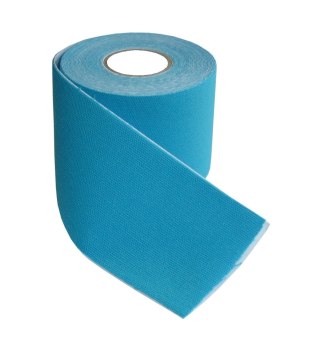 Kubisport Tejpy Tape Taśma Kinezjologiczna Kinesiotaping Niebieska KUBISPORT 5x5 m