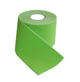 Kubisport Tejpy Tape Taśma Kinezjologiczna Kinesiotaping Zielona KUBISPORT 5 x 5 m