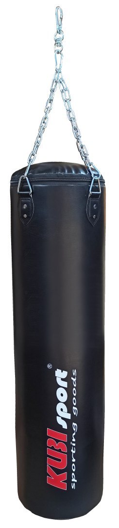 Kubisport Worek Bokserski Treningowy do Boksowania Boksu Czarny KUBISPORT 150 cm