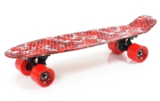 Deskorolka Fiszka Red Jungle 22"