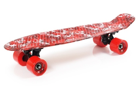 Deskorolka Fiszka Red Jungle 22"