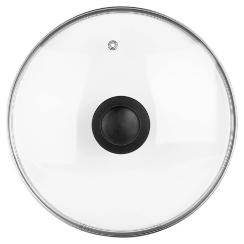 Grupa Orion Sp. z o.o. Pokrywka Szklana Żaroodporna Odpowietrznik 24 cm VILDE Zmywarka