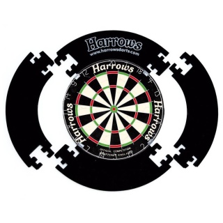 HARROWS Dartboard Surround Puzzle – tarcza ochronna, czarna